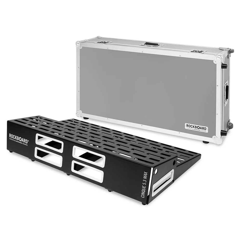 CINQUE 5.3 MAX, Pedalboard with Flight Case