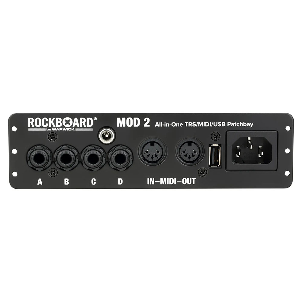 RockBoard MOD 2 V2 – All-in-One TRS, MIDI & USB Patchbay