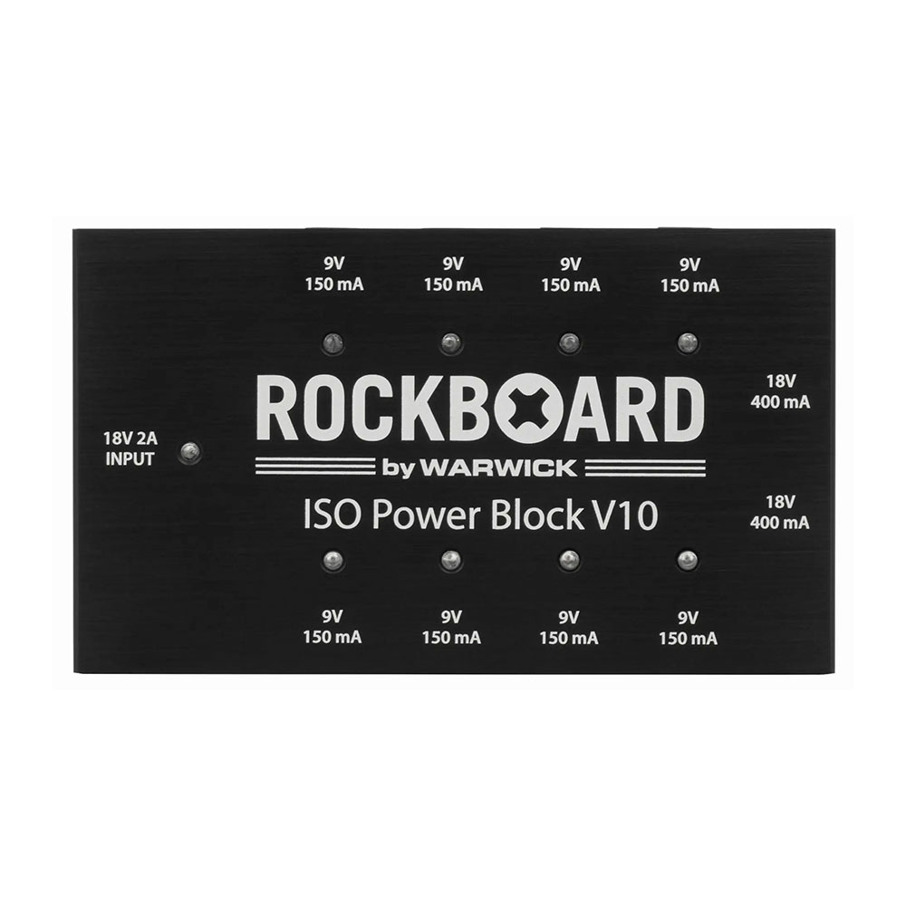 RockBoard ISO Power Block V10 Multi Power Supply, Multi regional