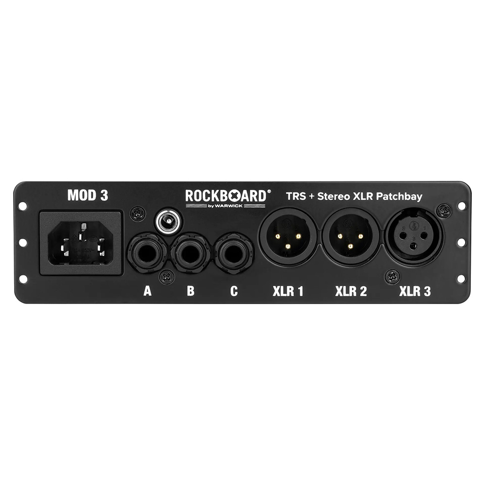 RockBoard MOD 3 V2 – All-in-One TRS & XLR Patchbay for Vocalists & Acoustic Players