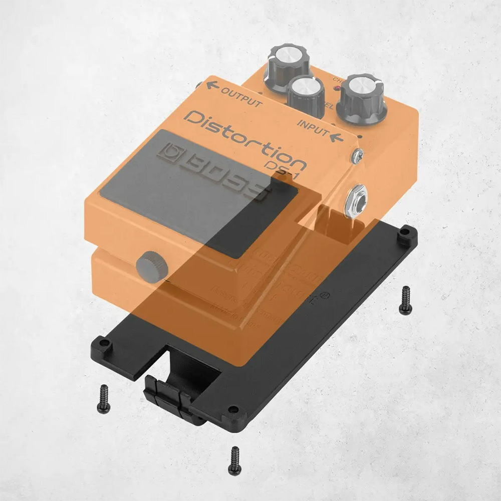 RockBoard QuickMount Type E – Pedal Mounting Plate For Standard Boss Pedals