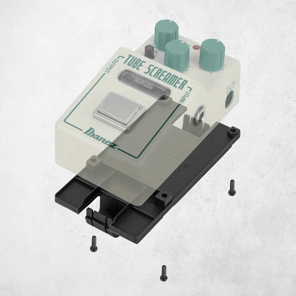 RockBoard QuickMount Type F – Pedal Mounting Plate For Standard Ibanez TS / Maxon Pedals