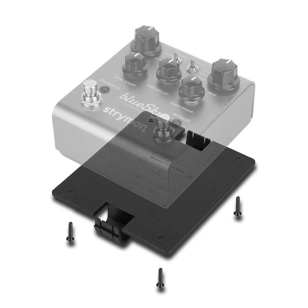 RockBoard QuickMount Type J – Pedal Mounting Plate For Medium Size Strymon Pedals
