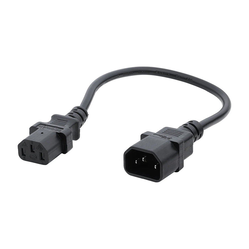 RockBoard Power Ace IEC Connector Cable, IEC オス/メス, 35 cm